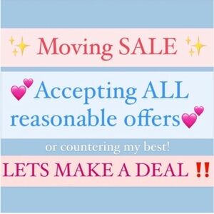Sale! Everything must go by end of February! Bundle and save w seller discount!